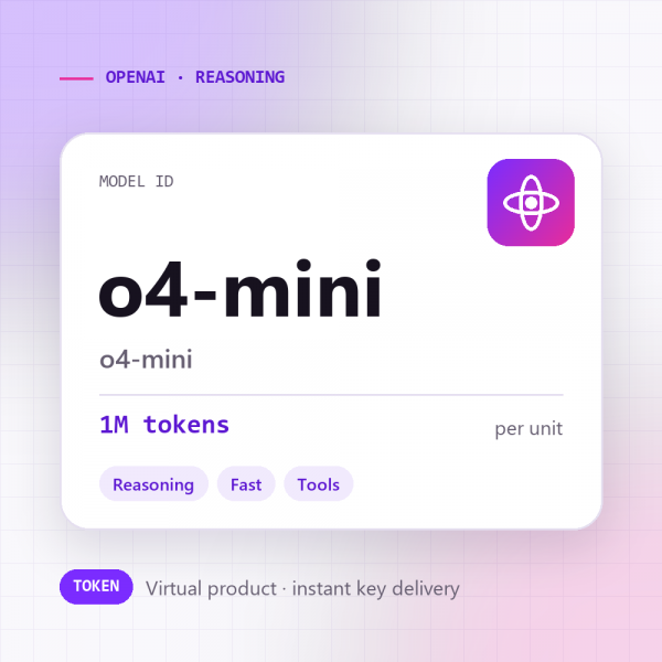 o4-mini · 1M tokens